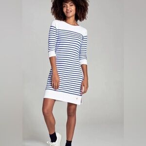 Armor Lux Armour Lux île-tudy Striped Shirt Dress Nautical Sz 4 EU/XL US NWT New
